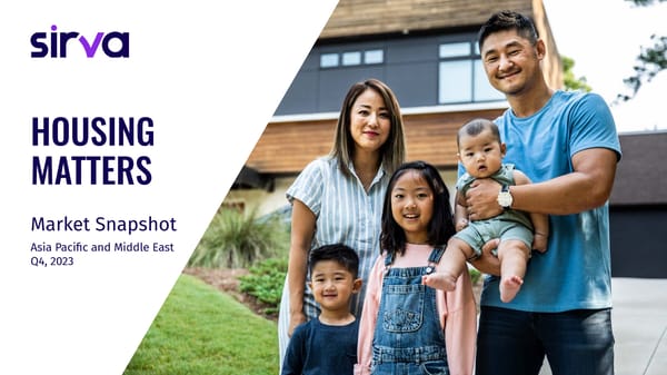 Q4 2023 Housing Matters Report - Page 1